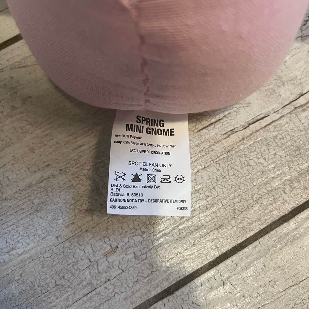 Famous Aldi spring mini Colorful Gnome Plush decor Set - Picture 7 of 9